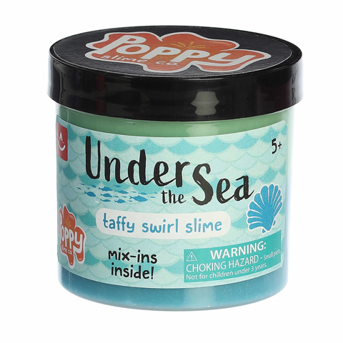Taffy Swirl Slime - Poppy Slime Co.™ - Under The Sea Slime