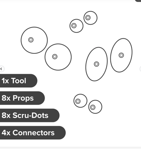 Deco-Props Googlies | Makedo