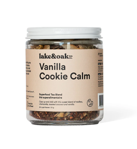 Superfood Tea Blend | Vanilla Cookie Calm  - 24 Cups