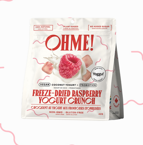 Yogurt Crunch | Freeze Dried Raspberry Dairy Free Yogurt