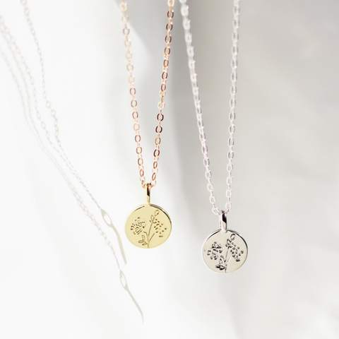 Wildflower Necklace | Gold Or Silver