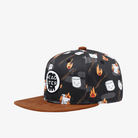 Headster - Roasted Snapback | By La Charbonne Print