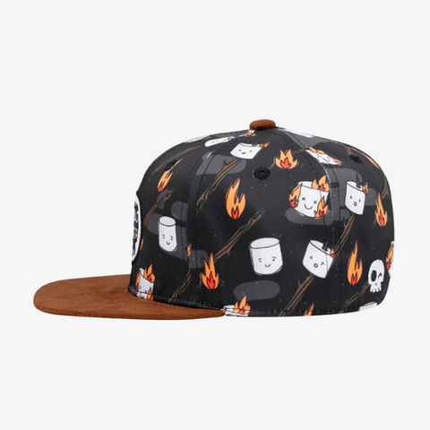 Headster - Roasted Snapback | By La Charbonne Print