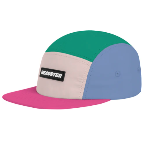 HEADSTER - COLOURBLOCK RUNNER 5 PANEL | FUCHSIA