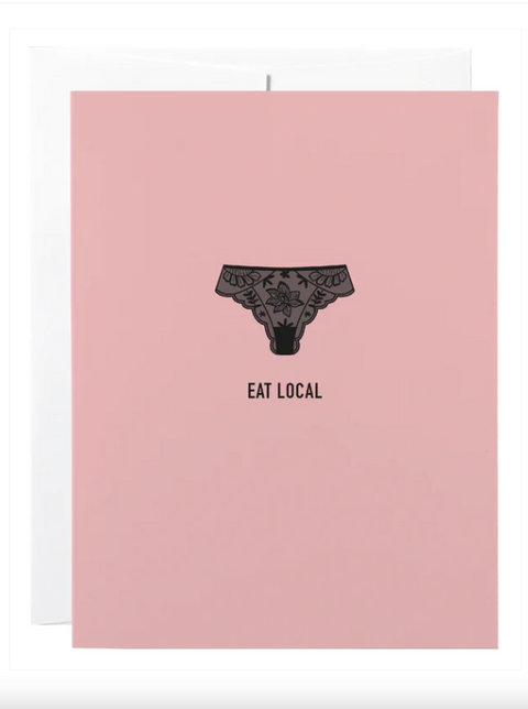 Card | Eat Local Panties