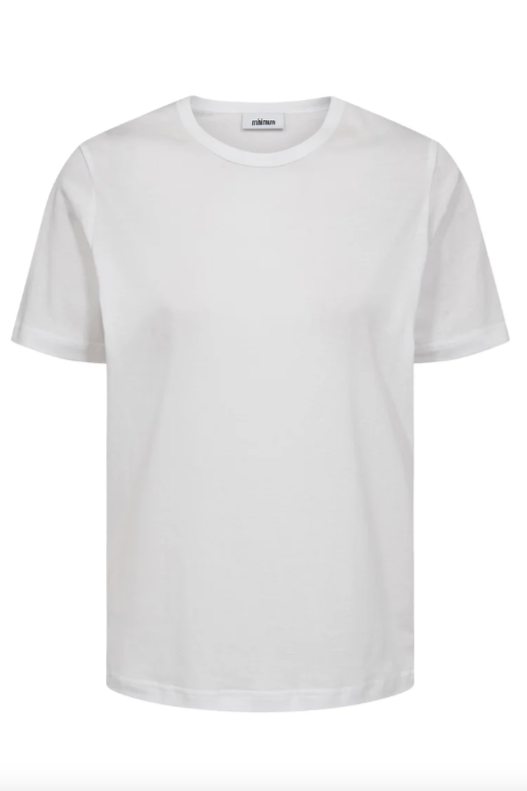 MINIMUM - BIBBAS T-SHIRT | WHITE