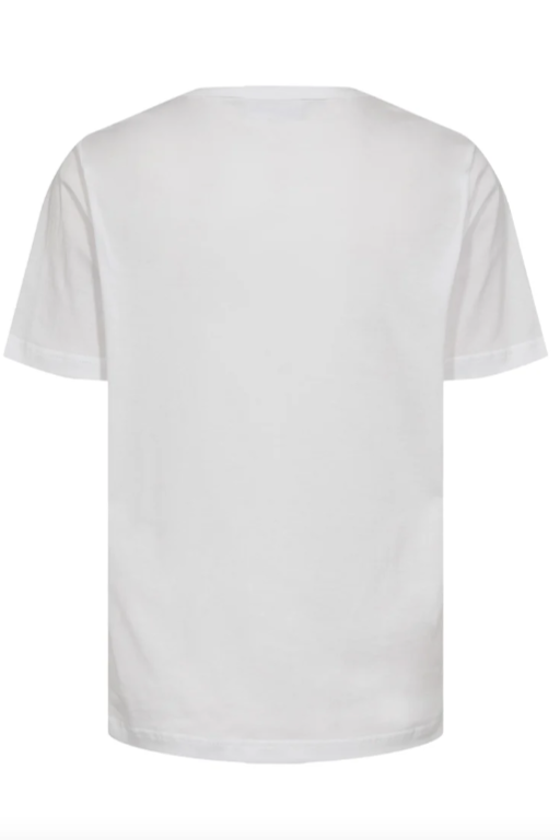 MINIMUM - BIBBAS T-SHIRT | WHITE