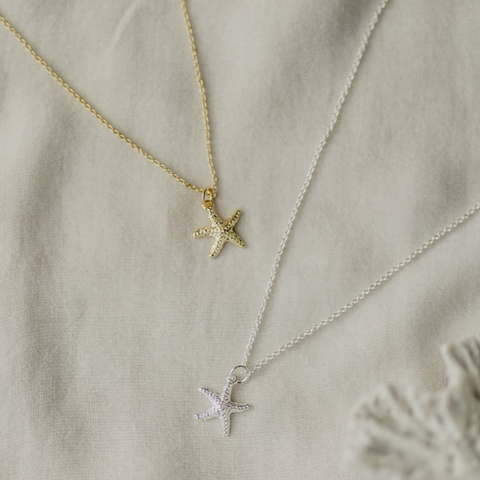 Starry Charm Necklace | Gold Or Silver