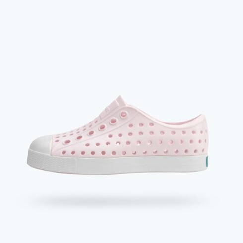 NATIVE SHOES - CHILD JEFFERSON | MILK PINK/ SHELL WHITE