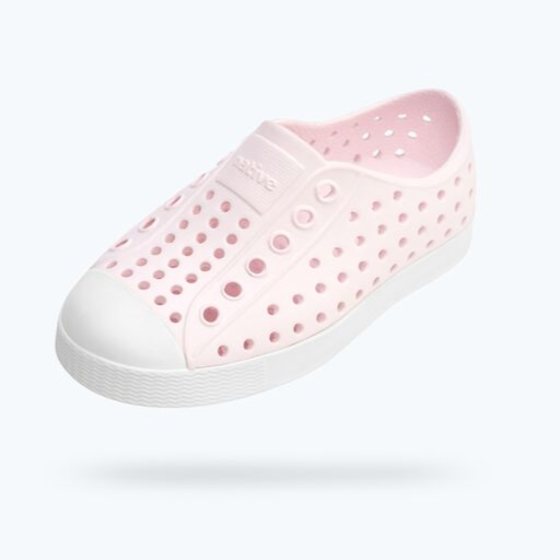 NATIVE SHOES - CHILD JEFFERSON | MILK PINK/ SHELL WHITE