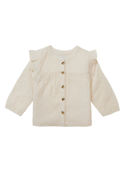 Noppies - Girls Blouse Viera Longsleeve | Buttercream