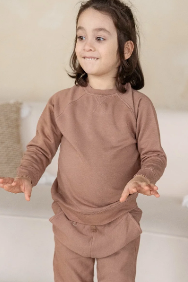 Bamboo Fleece Sweatshirt | Brownie