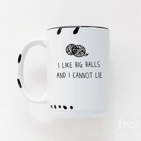 Prairie Chick - Ceramic Mug | I Like Big Balls