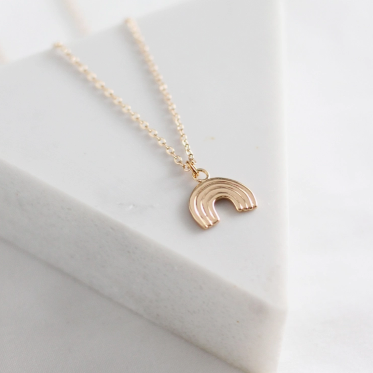 BIRCH JEWELLERY - RAINBOW NECKLACE | GOLD or SILVER