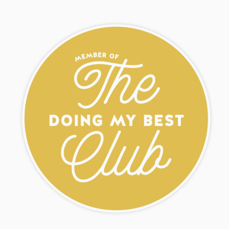 PRETTY BY HER - THE DOING MY BEST CLUB MAGNET