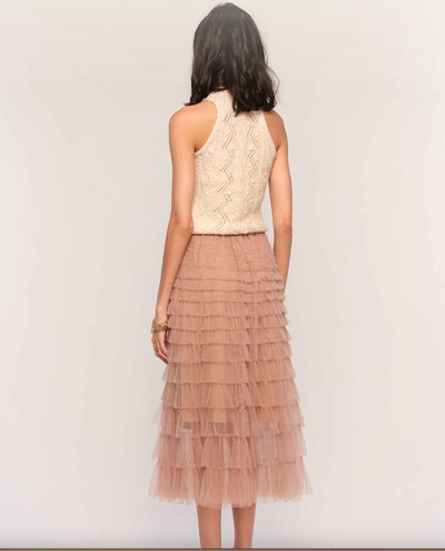 HEARTLOOM - NELA SKIRT | SAND