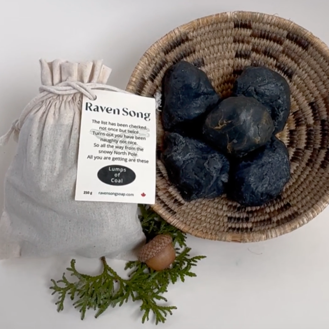 Activated Charcoal | Ravensong Lumps of Coal Soap