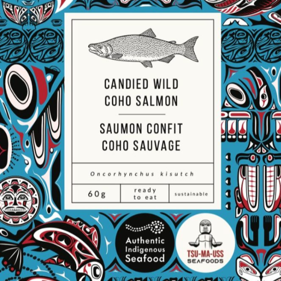 Authentic Indigenous Seafood - Candied Wild Coho Salmon