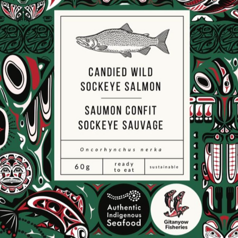 Candied Wild Sockeye Salmon