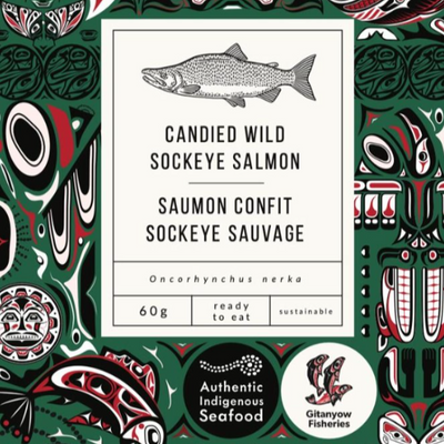 Authentic Indigenous Seafood - Candied Wild Sockeye Salmon