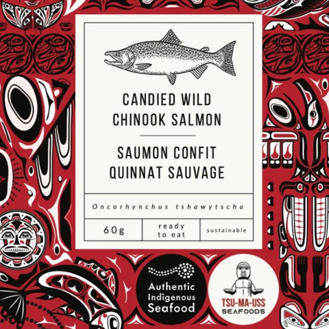 Candied Wild Chinook Salmon