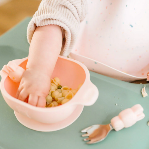 Born to Be Wild Silicone Snack Bowl | Blush Pink