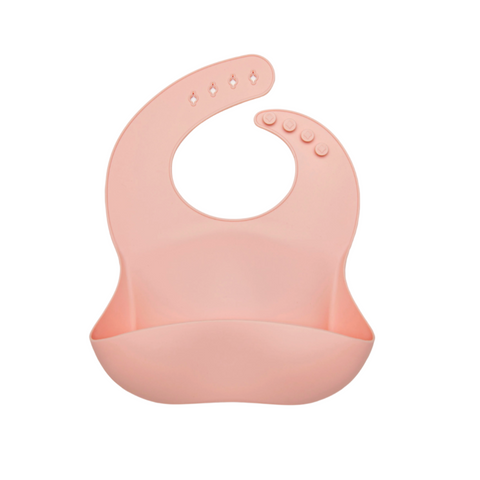 Silicone Bib | Pink Quartz