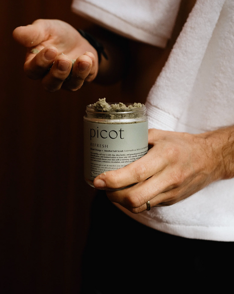 Menthol Salt Body Scrub | Refresh