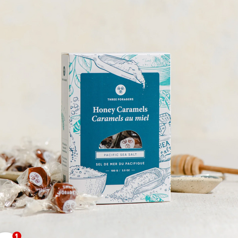 Sea Salt Honey Caramels