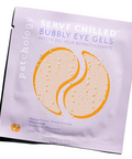 Packaging of Patchology Bubbly Eye Gels on a white background