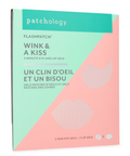 Patchology product packaging with green and pink design on a white background