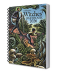 Llewellyn's 2026 Witches' Datebook with a fantasy design on a white background