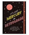 Book titled 'It's Just Mercury in Retrograde' on a website page