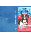Book cover of 'A Guide to Dog Tarot' with a dog illustration on a white background
