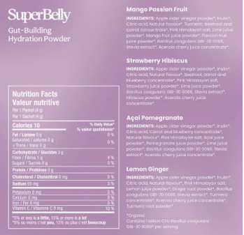 Superbelly Multi Flavour Pouch - 20 Pack