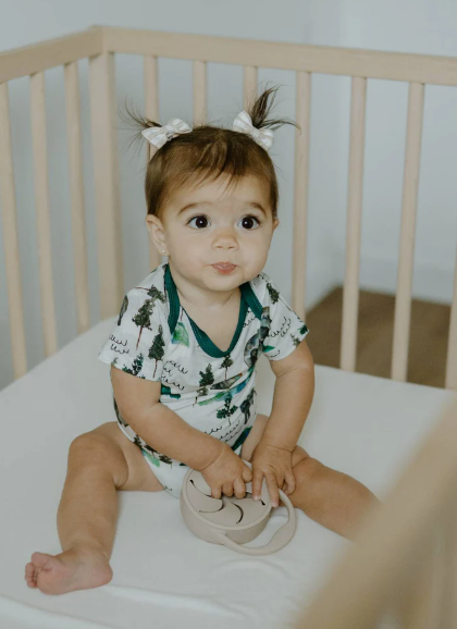 Short Sleeve Onesie | Borealis Bear