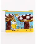 Itty-Bitty Budget Coin Purse with cartoon design on a product page