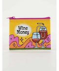 Colorful 'Wine Money' coin purse on a website page with product details.