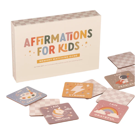 Affirmations for Kids Memory Matching Game