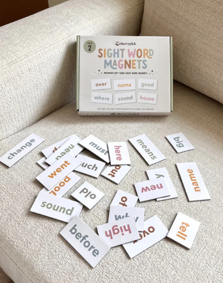 Sight Word Magnets for Early Reading & Literacy