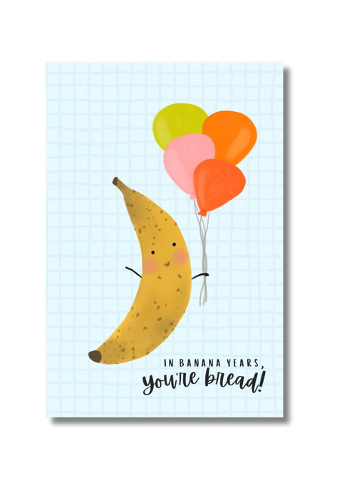 Peachy Littles - Banana Bread Card
