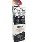 Packaging of Mitsch pemmicam strips with blueberry flavor on a white background