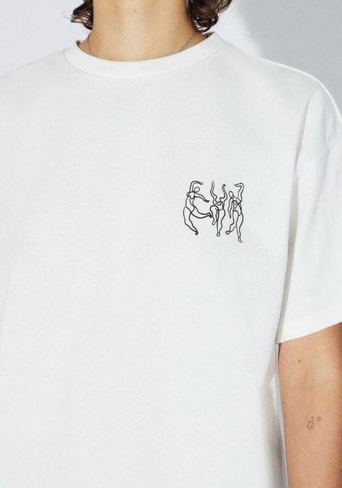 Trooper Tee | White Dance