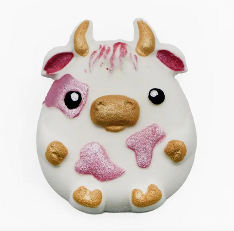 Strawberry Patch Cow