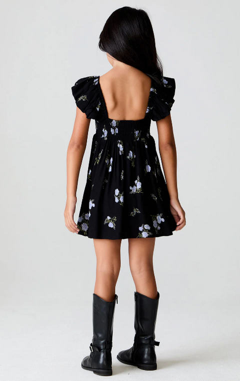 Crocket Mini Dress | Black