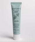 Skwalwen Botanicals Té'ywlh face cream tube on a white background
