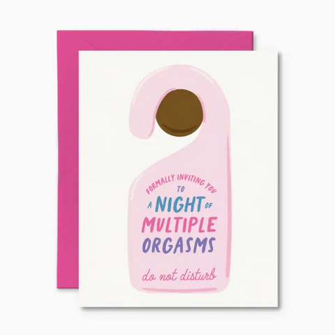 Card | A Night Of Multiple Orgasms