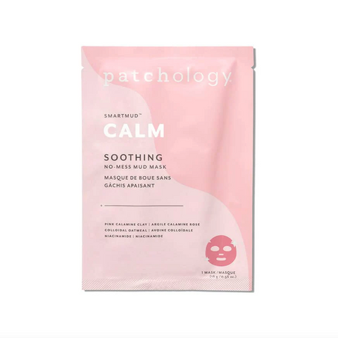 Patchology Calm soothing mask packaging on a white background