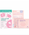 Patchology skincare masks packaging on a white background