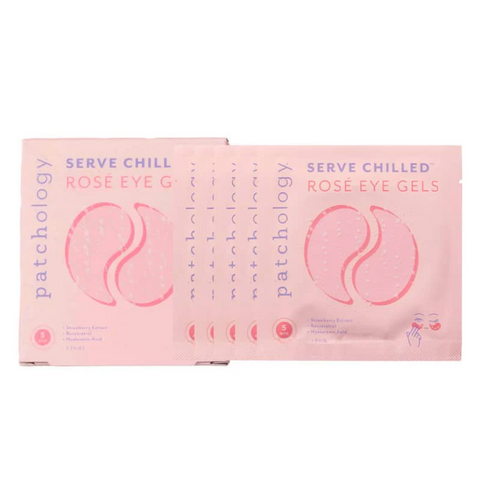 Served Chilled: Rosé Eye Gels - Pack of 5